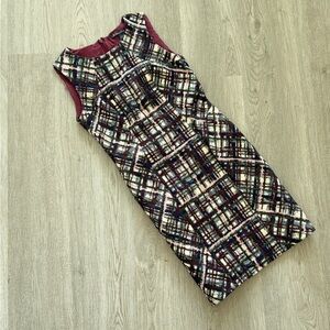 Brooks Brothers Bodycon Plaid Dress dark autumn palette